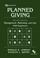 Cover of: Planned Giving