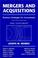 Cover of: Mergers and Acquisitions, 2002 Cumulative Supplement