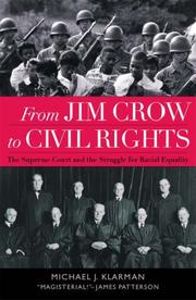 Cover of: From Jim Crow to Civil Rights: The Supreme Court and the Struggle for Racial Equality