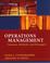 Cover of: Operations Management