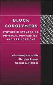 Cover of: Block Copolymers by Nikos Hadjichristidis, Stergios Pispas, George Floudas