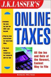 Cover of: J.K. Lasser's Online Taxes
