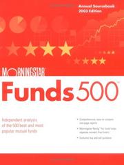 Cover of: Morningstar Funds 500, Custom