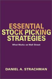 Essential Stock Picking Strategies by Daniel A. Strachman