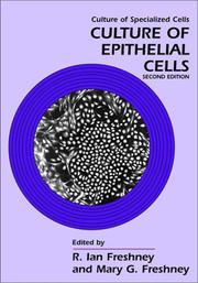 Cover of: Culture of Epithelial Cells