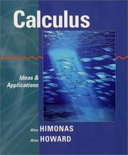 Cover of: Calculus: Ideas and Applications