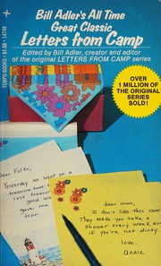 Cover of: Bill Adler's All Time Great Classic Letters from Camp