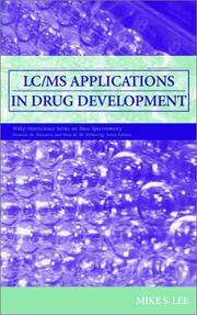 Cover of: LC/MS Applications in Drug Development