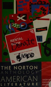 Cover of: The Norton anthology of American literature