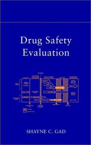 Cover of: Drug Safety Evaluation by Shayne Cox Gad