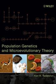Population Genetics and Microevolutionary Theory by Alan R. Templeton