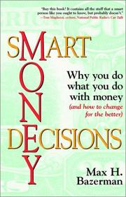 Cover of: Smart Money Decisions by Max H. Bazerman