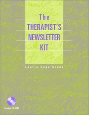 Cover of: The Therapist's Newsletter Kit by Laurie Cope Grand