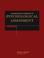 Cover of: Comprehensive Handbook of Psychological Assessment, 4 Volume Set (Comprehensive Handbook of Psychological Assessment)