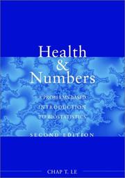 Cover of: Health and Numbers by Chap T. Le