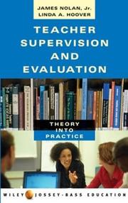 Cover of: Teacher supervision and evaluation by James F. Nolan