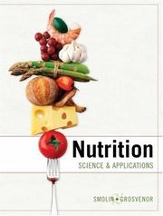 Cover of: Nutrition: Science and Applications
