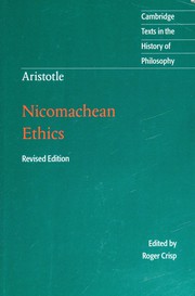 Cover of: Aristotle: Nicomachean Ethics