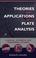 Cover of: Theories and Applications of Plate Analysis