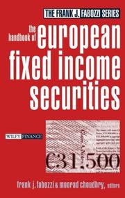 Cover of: The handbook of European fixed income securities