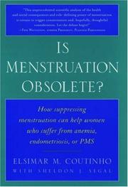 Cover of: Is Menstruation Obsolete?