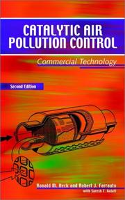 Cover of: Catalytic Air Pollution Control: Commercial Technology