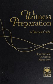 Cover of: Witness Prep