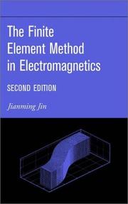 Cover of: The finite element method in electromagnetics