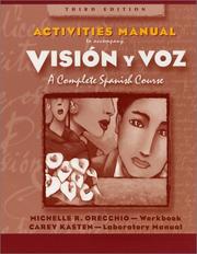 Cover of: Visión y voz, , Activities Manual