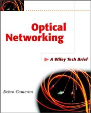 Optical networking by Debra Cameron
