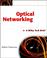 Cover of: Optical Networking