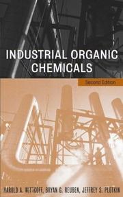 Cover of: Industrial organic chemicals. by Harold Wittcoff