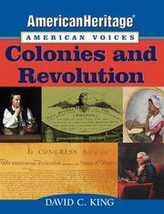 Cover of: Colonies and revolution