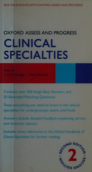 Cover of: Oxford Assess and Progress: Clinical Specialties