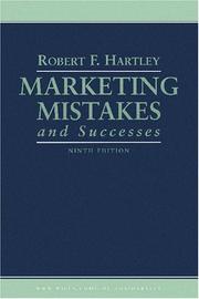 Cover of: Marketing Mistakes and Successes (Marketing Mistakes)