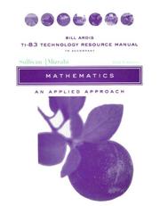 Cover of: Mathematics, Technology Resource Manual: An Applied Approach