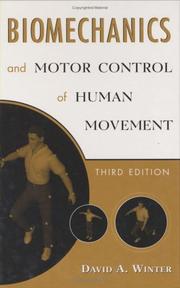 Cover of: Biomechanics and Motor Control of Human Movement