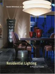 Cover of: Residential Lighting by Randall Whitehead