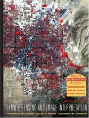 Cover of: Remote sensing and image interpretation by Thomas M. Lillesand