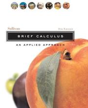 Cover of: Brief calculus: an applied approach