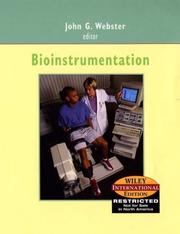Bioinstrumentation by John G. Webster