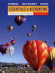 Cover of: Essentials of Accounting : Tools for Business Decision Making