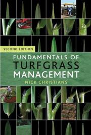Cover of: Fundamentals of Turfgrass Management by Nick Christians