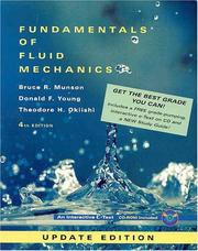 Cover of: Fundamentals of Fluid Mechanics (Package Edition W/CD-ROM) by Bruce R. Munson, Bruce G. Young, Theodore H. Okiishi