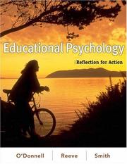 Cover of: Educational psychology: reflection for action