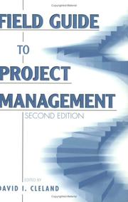 Cover of: Field guide to project management