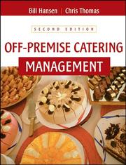 Cover of: Off-Premise Catering Management by Bill Hansen, Chris Thomas