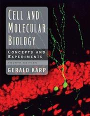 Cover of: Cell and Molecular Biology by Gerald Karp, Gerald Karp