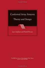 Cover of: Conformal Array Antenna Theory and Design (IEEE Press Series on Electromagnetic Wave Theory) by Lars Josefsson, Patrik Persson