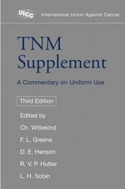 Cover of: TNM Supplement: A Commentary on Uniform Use (UICC)